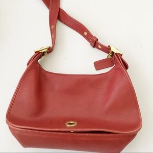 Coach legacy saddle bag